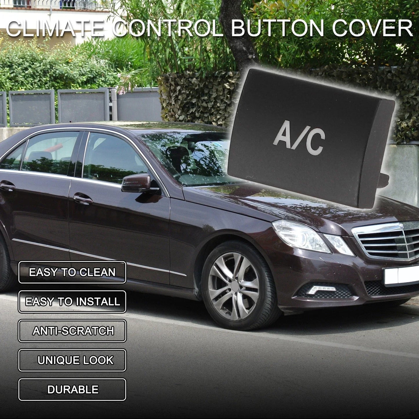 Climate Control Button Cover for Mercedes-Benz E Class (2017-2023)