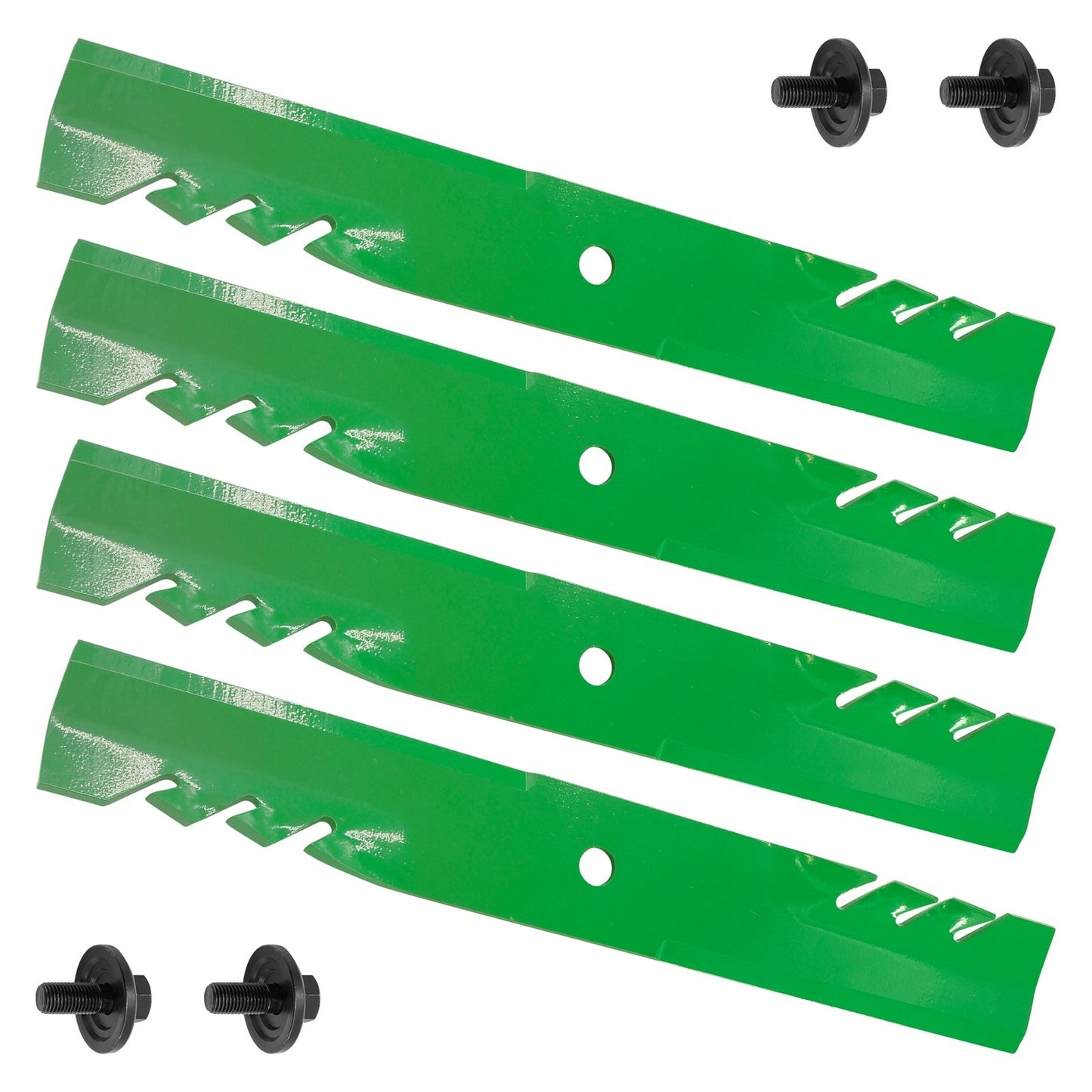 Deck Blade with Bolt Replacement for Hustler Raptor and Raptor EX (2000–2000)