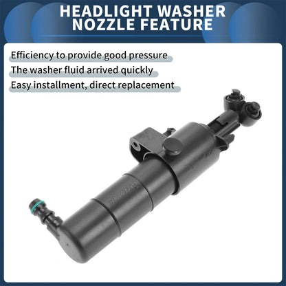 Driver Side Headlight Washer Nozzle for Mercedes-Benz E250 (2010-2016)
