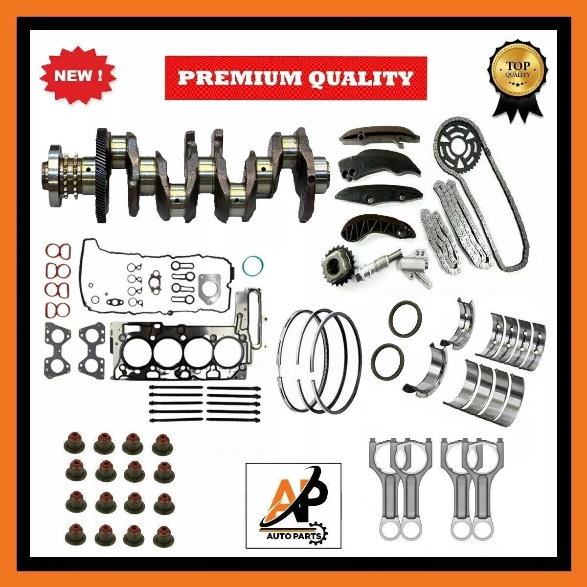 Crankshaft Gear Replacement Rebuild Kit for BMW 2 Series N47 (2007–2013)