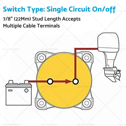 Boat Circuit Master Switch for Blue Sea 6006 M-Series