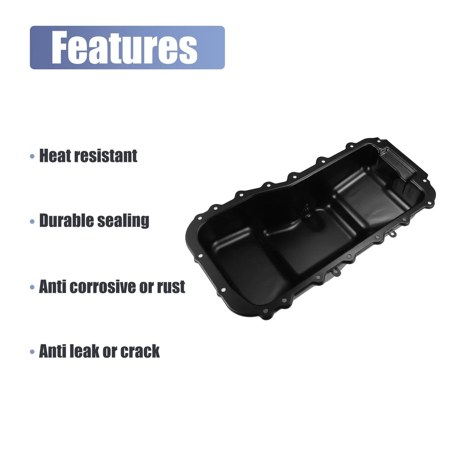 Engine Oil Pan for Dodge Grand Caravan 2001-2010 (2 x Replacement Parts)