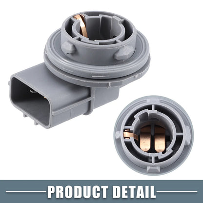 2 x Car Headlight Bulb Holder Socket for Hyundai Accent (2006-2011)