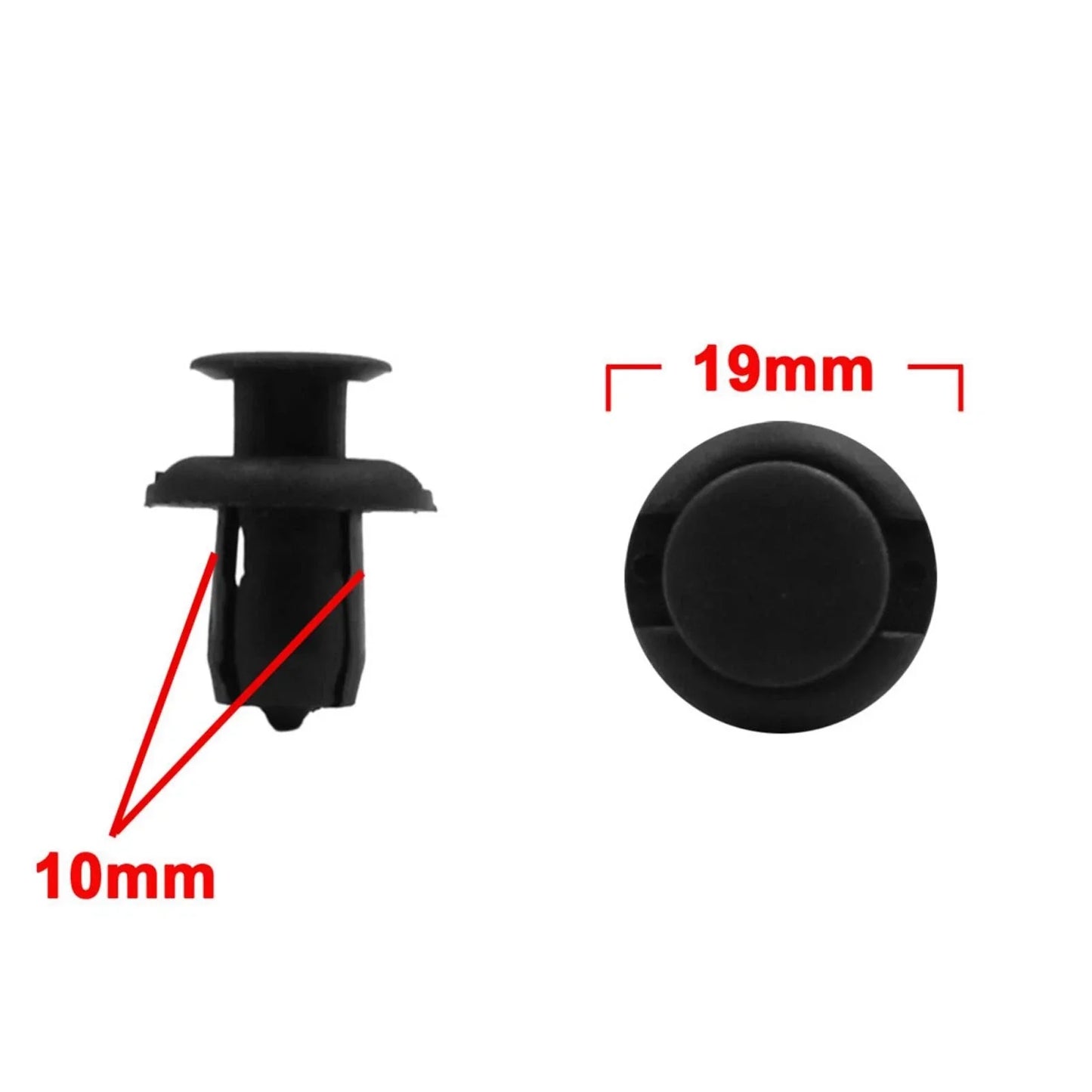 40 x Plastic Rivets Bumper Clips with Fastener Remover for Honda