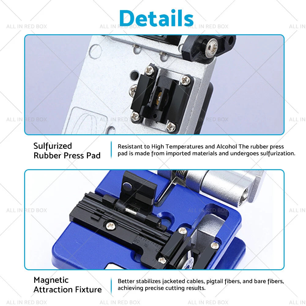 Optical Fiber Cleaver Cutting Tools Collection Box for NBN