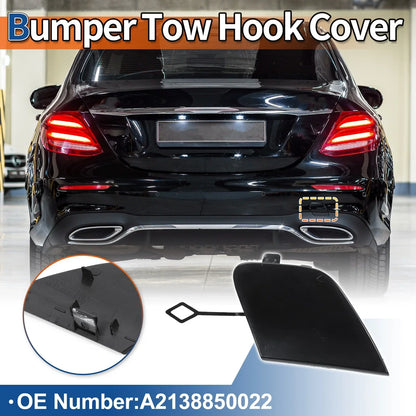 Rear Tow Hook Cover for Mercedes-Benz E-Class W213 (2017-2023) Unpainted