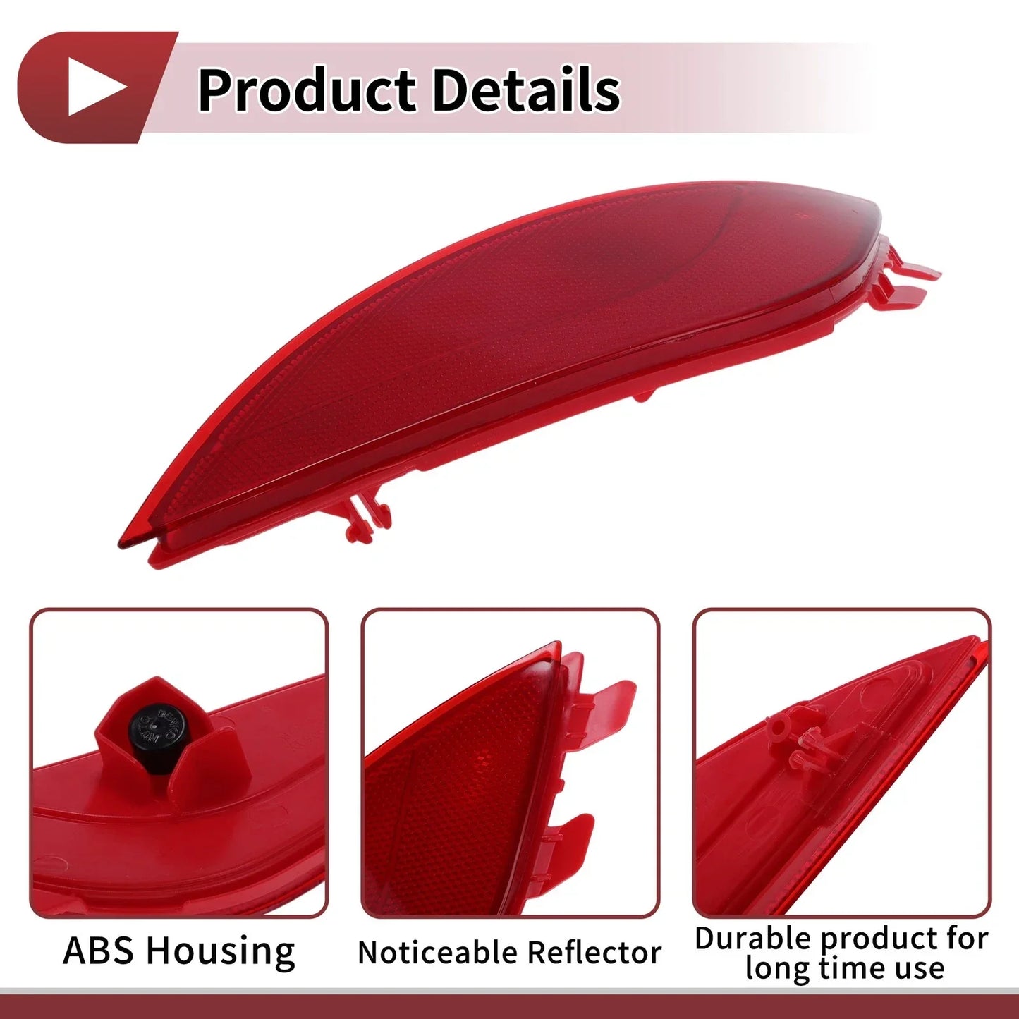 Rear Right Bumper Reflector for Hyundai Tucson (2010-2015)