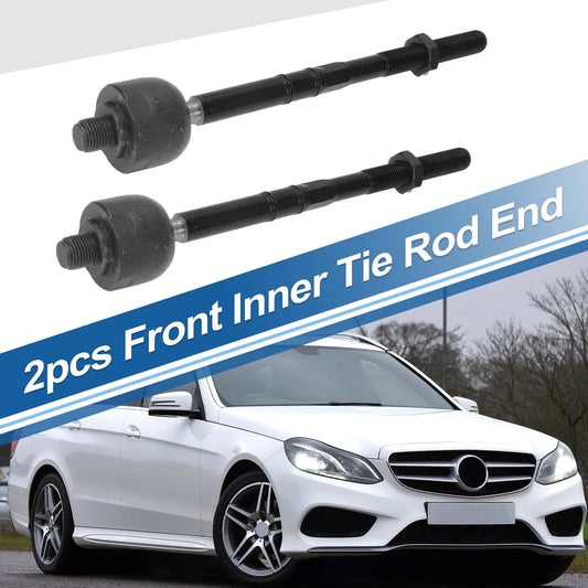 2 x Front Inner Tie Rod End Links for Mercedes-Benz E320 (1998-2003)