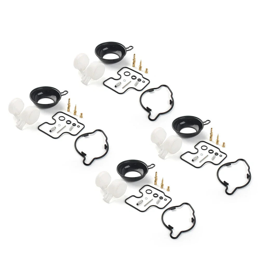 Carburetor Repair Kit Float Diaphragm 4 x Set for Honda CBR900RR (1996-1999)