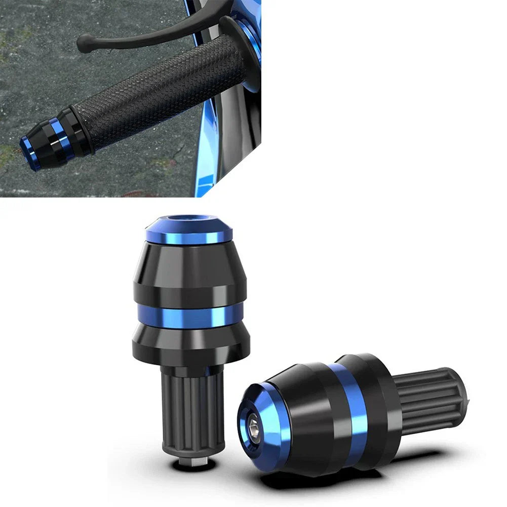 7/8" Handlebar Grips for Motorcycle Universal Blue