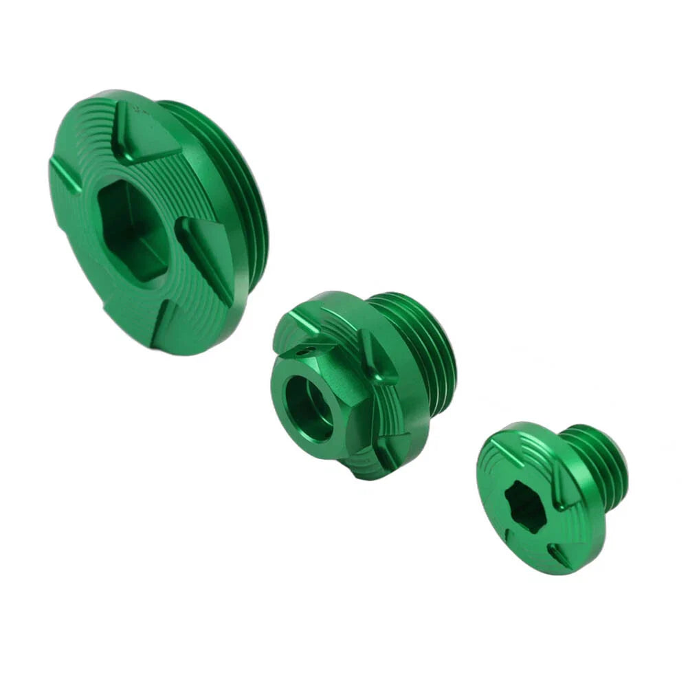 Timing Oil Filter Plugs Screws for Kawasaki KX250 KX450 KLX450R (2003-2023)