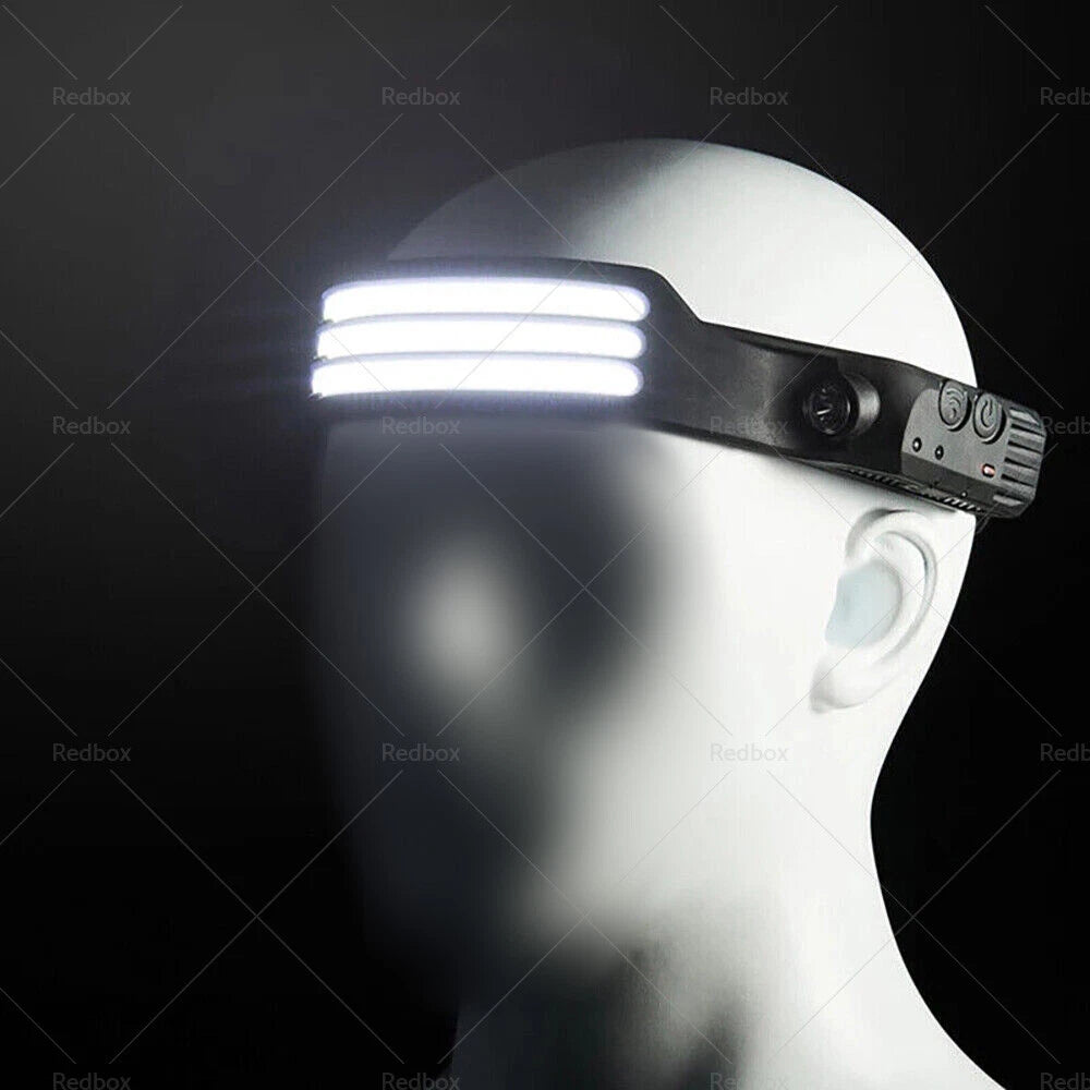 LED Rechargeable 230º Headlamp Headlight for Car (No specific years)