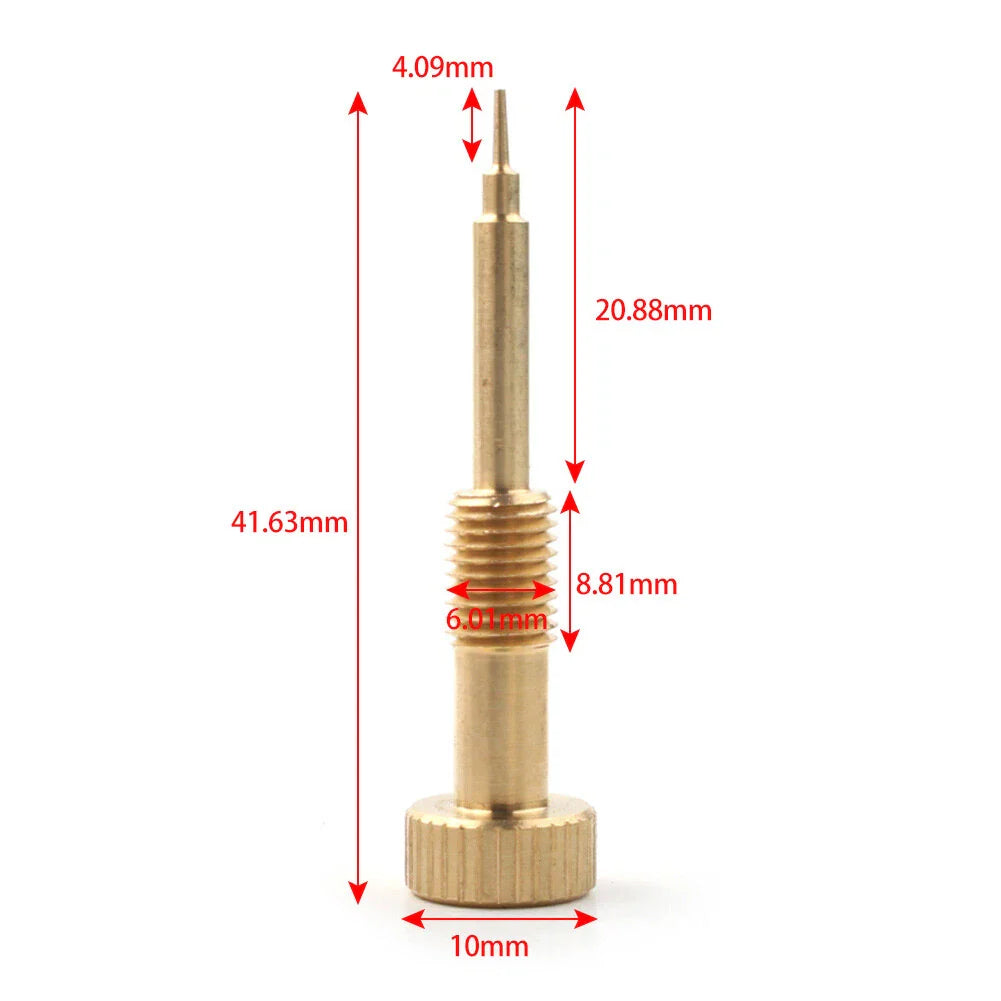 Idle Mixture Screw Set for Harley CV CVK 34-36 Carburetor (1990-2006)