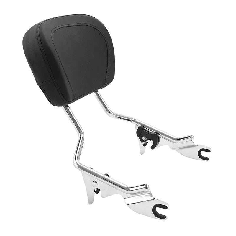 Passenger Upright Sissy Bar Backrest Pad for Harley Touring (2009-2025)