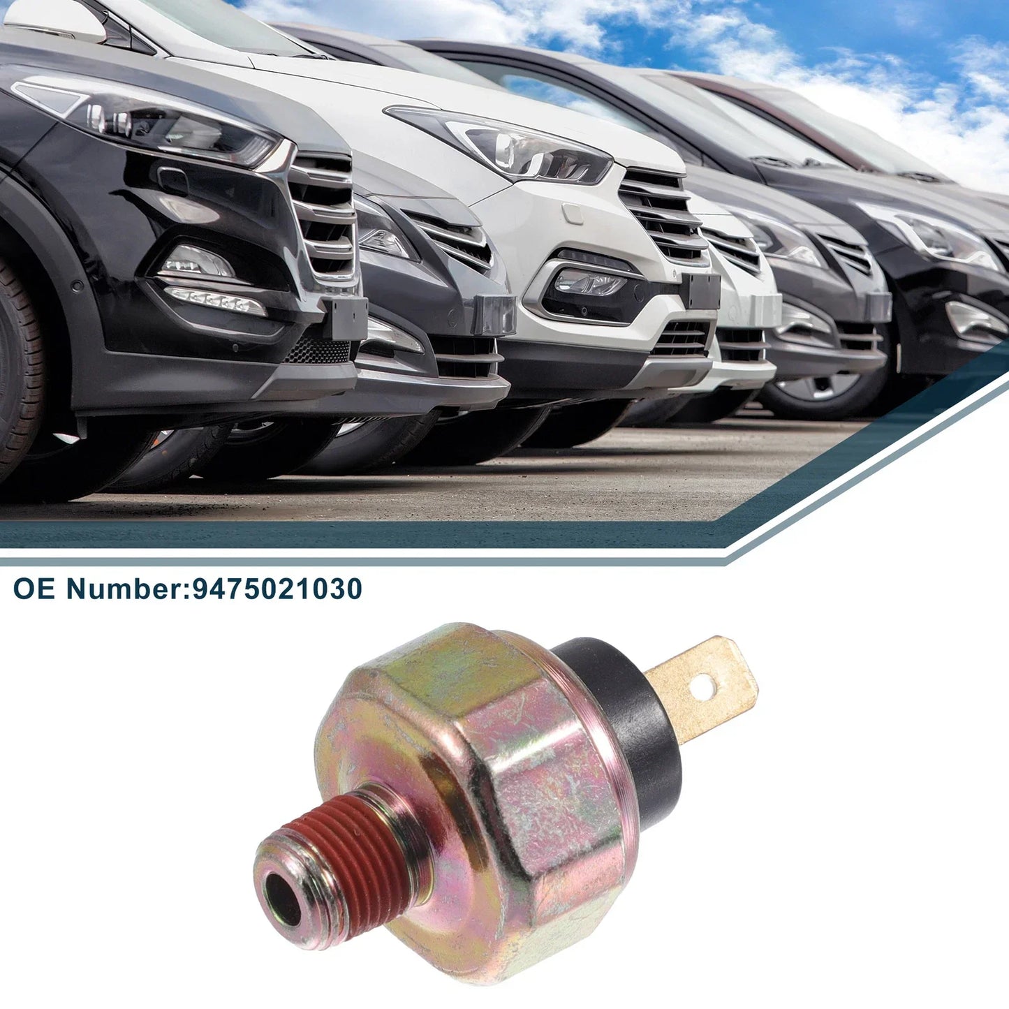 Fuel Pressure Sensor for Hyundai - Durable Oil Pressure Sensor (No. 9475021030)