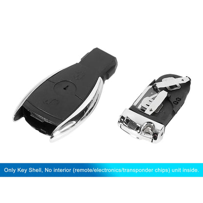 Key Fob Shell Case for Mercedes Benz 2005-2008 2 x Button Replacement