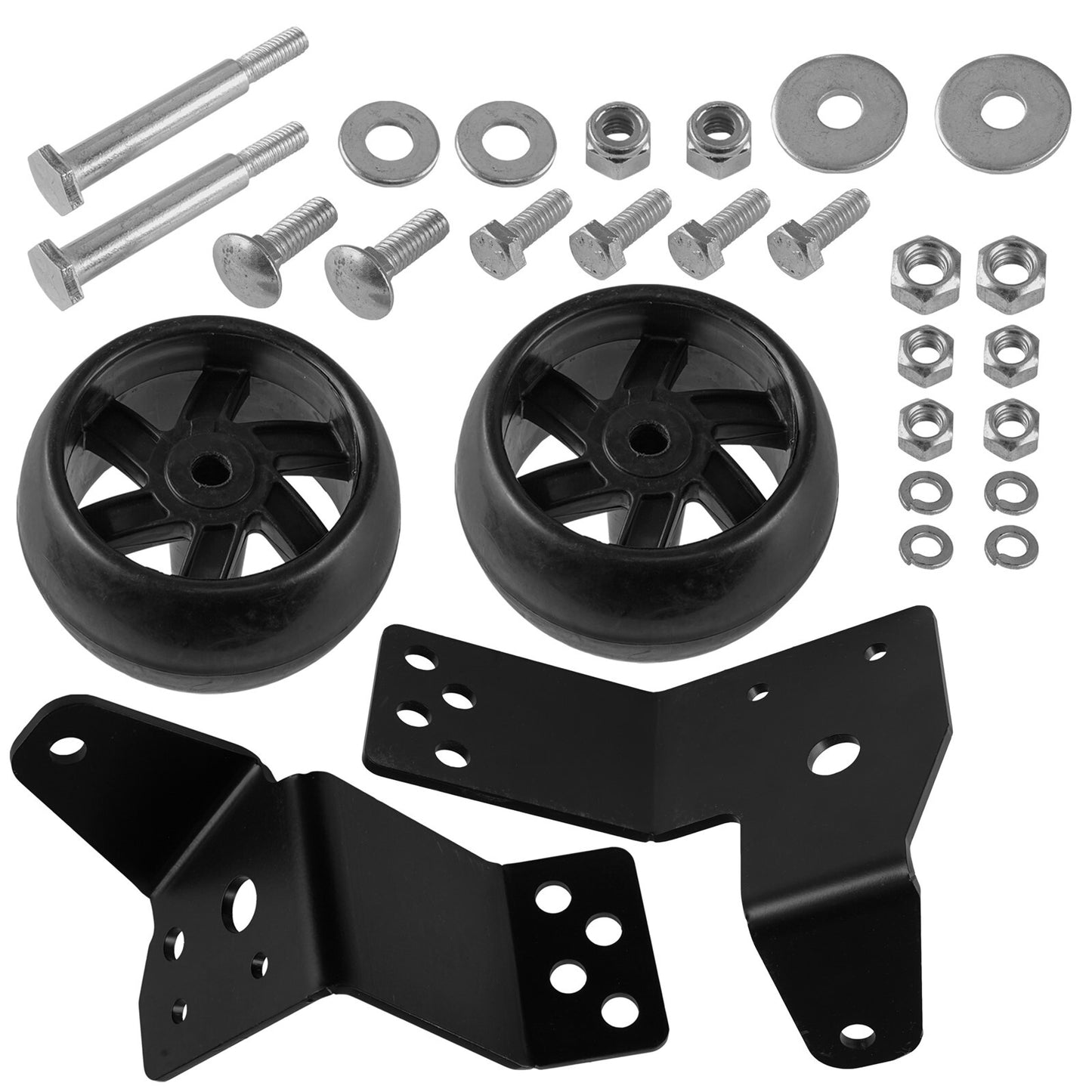 Deck Gauge Wheel and Bracket Kit for Husqvarna LTH1542 YT150 YT180 (2000–2000)