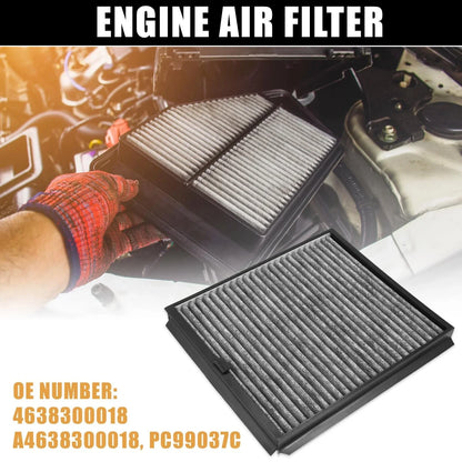 Car Engine Air Filter for Mercedes G500 G55 AMG 5.5L (2002-2011)