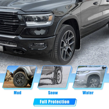 Mud Guards Set for Dodge Ram 2500 3500 (2010-2023) - Front & Rear Liners