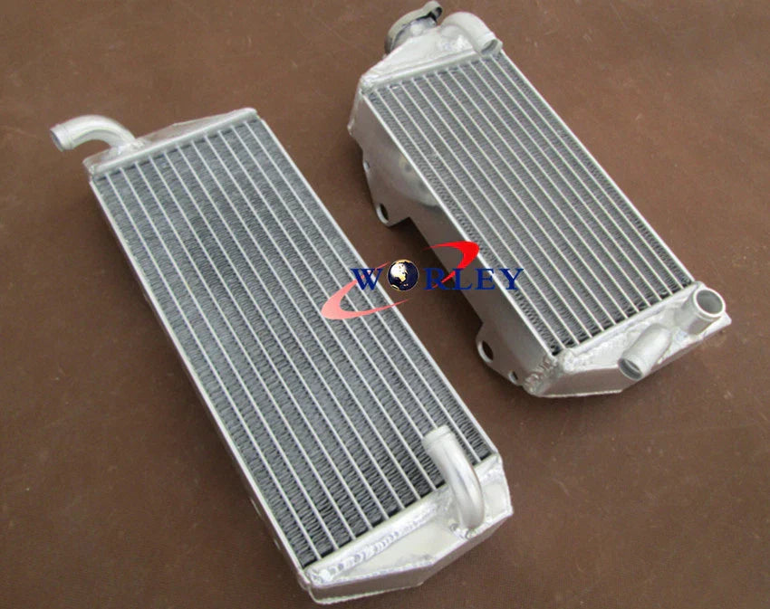 Aluminum Radiator + Blue Hose for Suzuki RMZ250 2010-2012 (2010-2012)