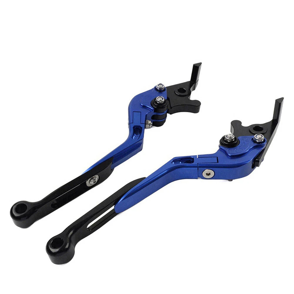 Blue Extendable Brake Clutch Levers for Honda CB599 CB600 CB919 (1998-2006)