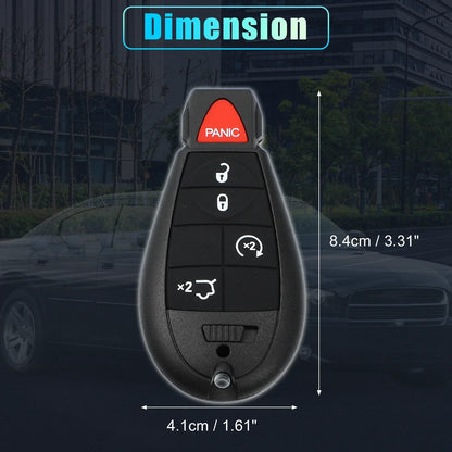 Keyless Entry Remote Key Shell Cover for Chrysler Dodge ( Specified)