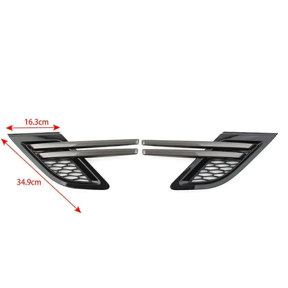 Fender Air Vents Grill for Range Rover Sport 2014-2017 Black & Gray Right
