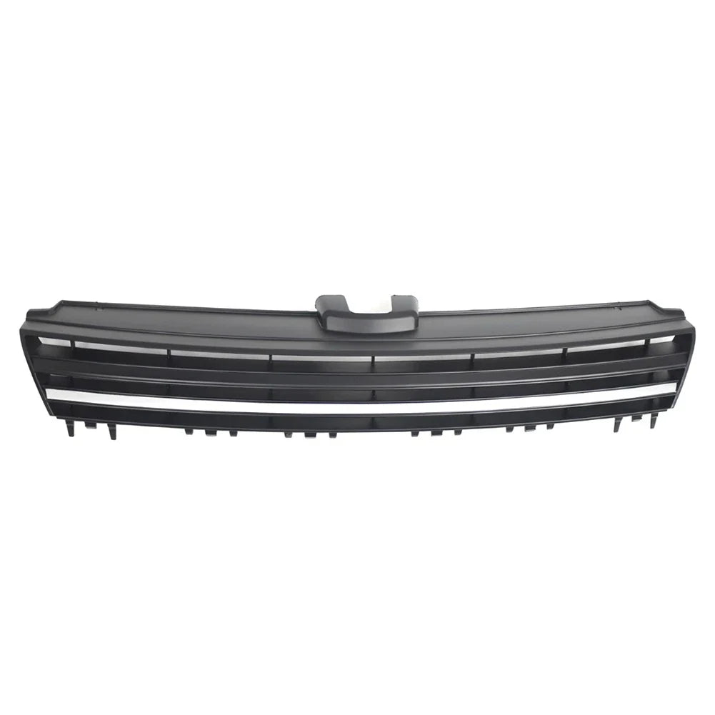 Front Bumper Upper Grille w/ Silver Trim for VW Golf Sportwagen (2015-2017)