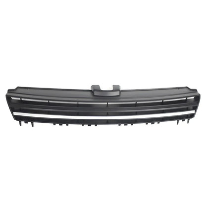 Front Bumper Upper Grille w/ Silver Trim for VW Golf Sportwagen (2015-2017)