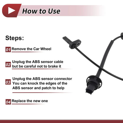 ABS Wheel Speed Sensor for Honda GIENIA Front Right (2016-2021)