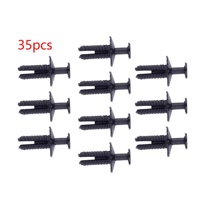 35 x Bumper Mounting Clips for BMW - Expanding Rivets