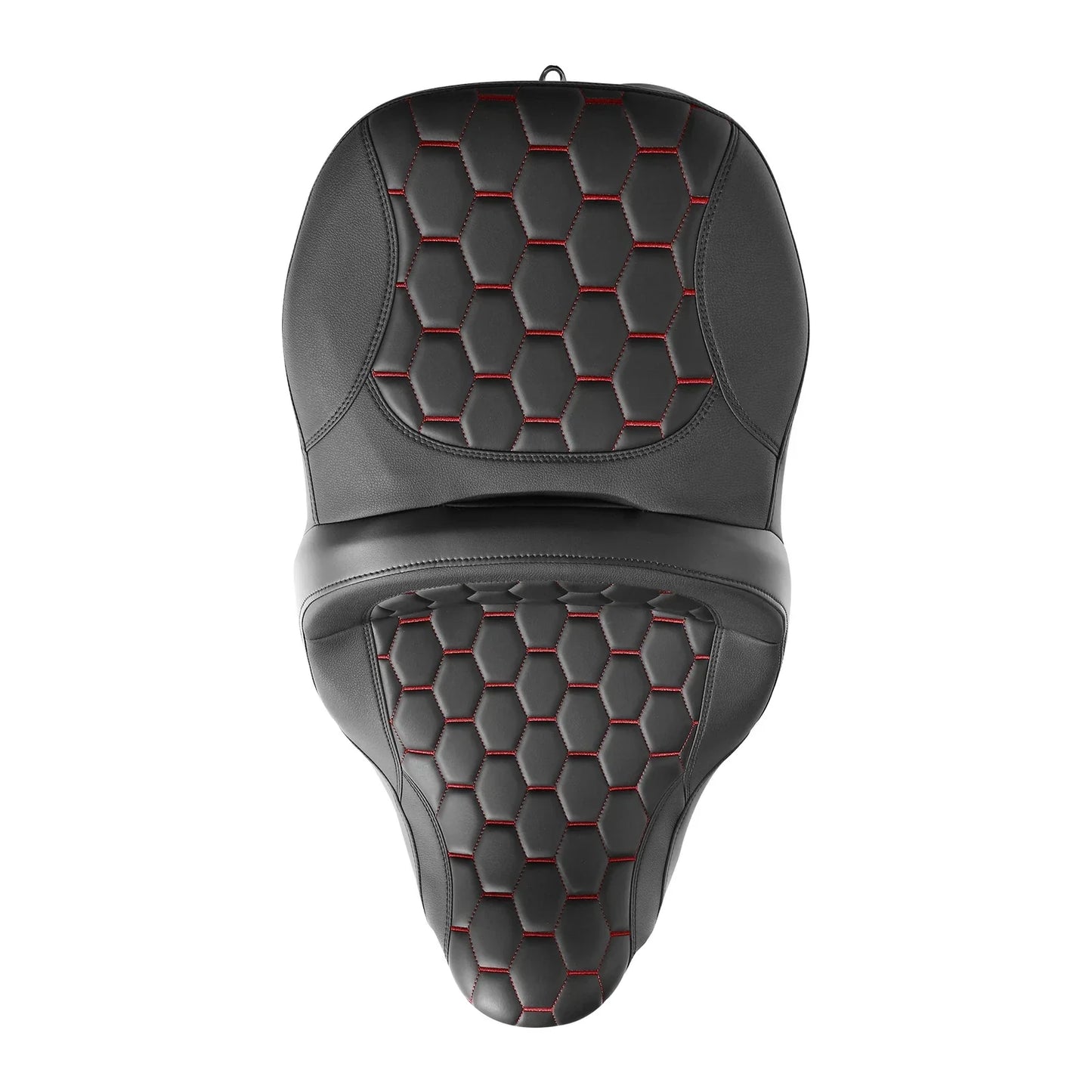 Black Driver Passenger Seat for Harley Touring Electra Tri Glide (2009-2023)