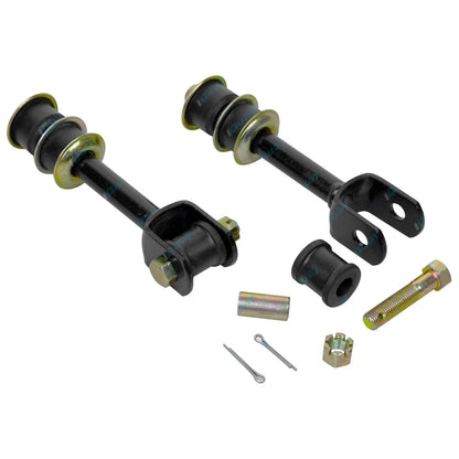 2 Rear Stabiliser Sway Bar Link Pin + Bush Kit for Landcruiser FZJ105 HZJ105