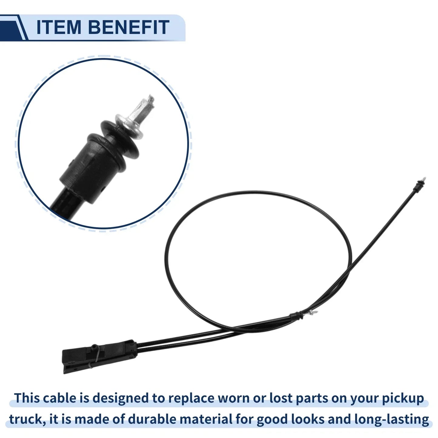 Hood Latch Release Cable for Mercedes-Benz E320 (2004)