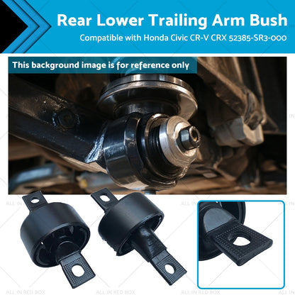 Rear Lower Trailing Arm Bushings for Honda CR-V, Civic, CRX