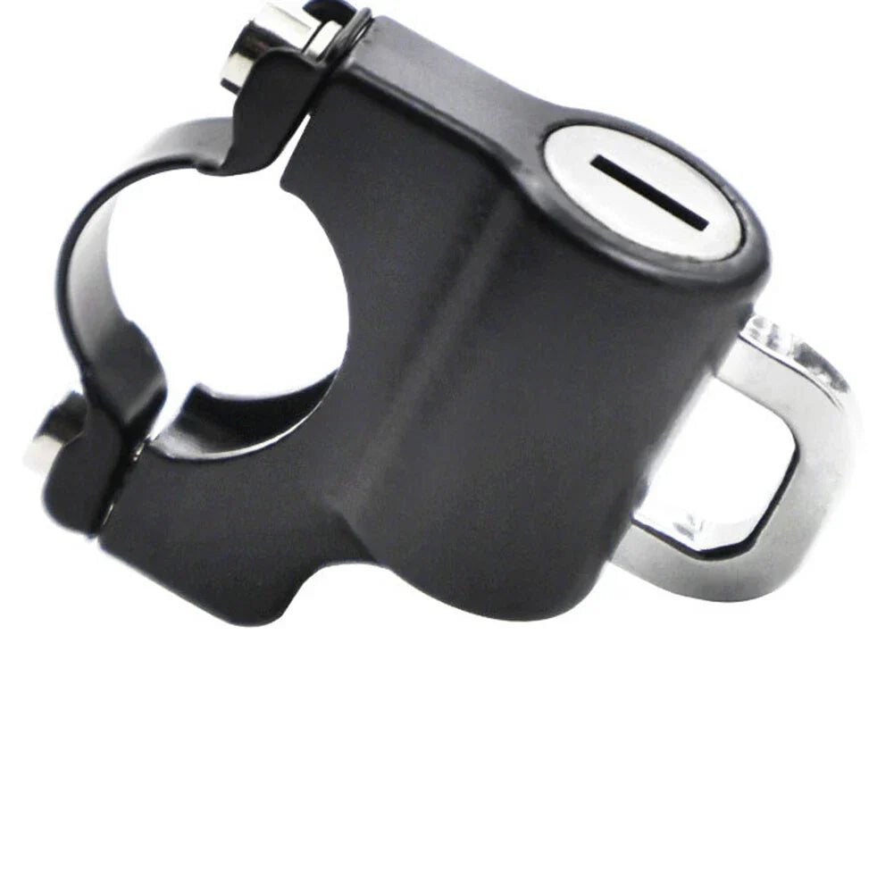 Motor Helmet Lock Handlebar 7/8" Tube Anti-theft Security for Universal