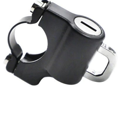 Motor Helmet Lock Handlebar 7/8" Tube Anti-theft Security for Universal