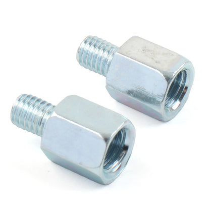 Motorcycle Rear View 10mm to 8mm Mirror Adapter Bolts for Universal