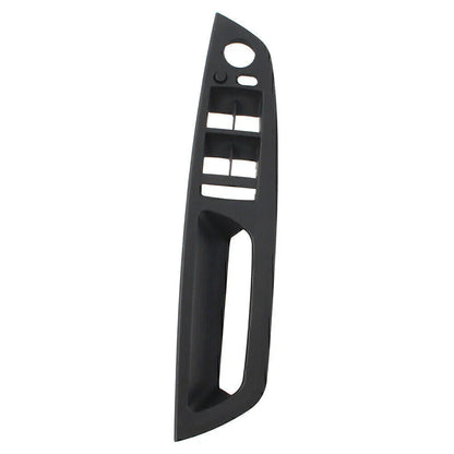 Inner Door Handle Trim Cover for BMW X5 X6 E70 LHD ABS Black (2007-2013)