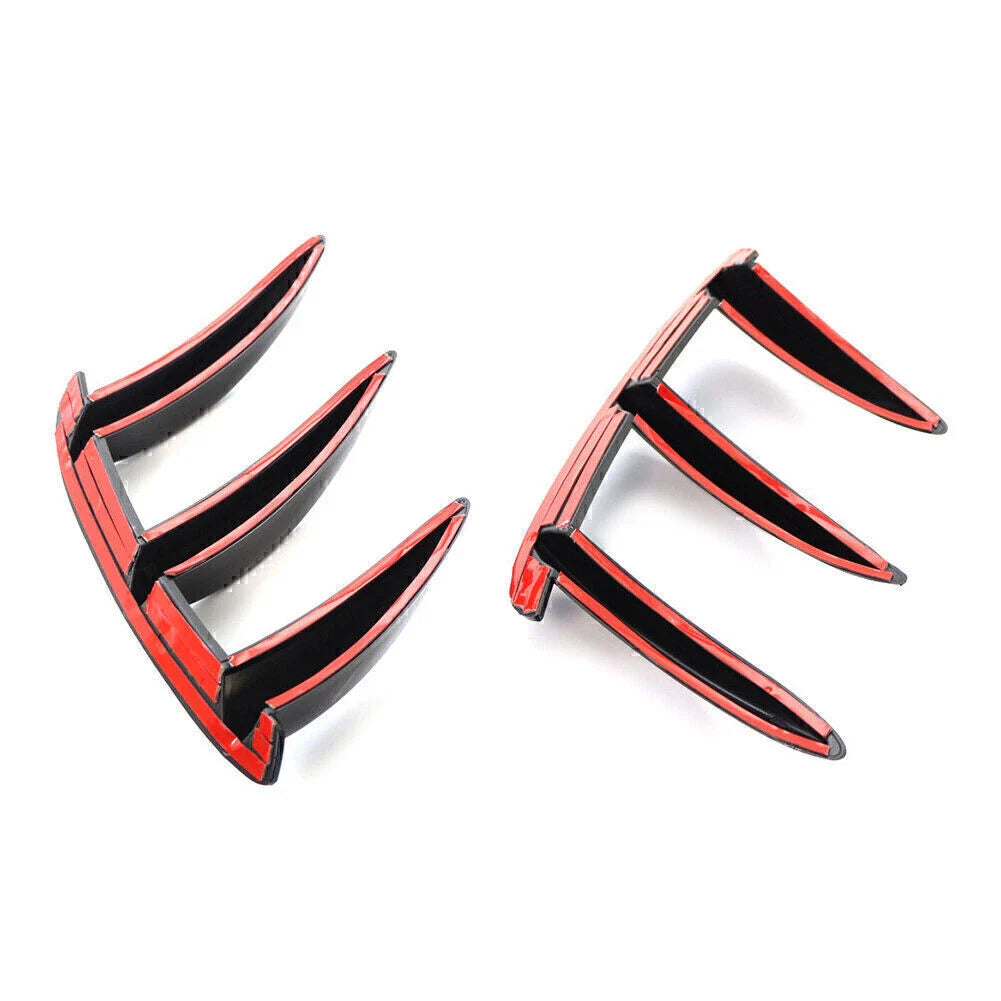 Rear Bumper Splitter Spoiler Air Vent for Mercedes Benz W176 A200 A250 A45 (2012-2018)
