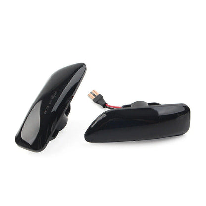 Smoked LED Side Marker Turn Signal Lights for Volvo S60 S80 V70 XC90 (2000-2010)