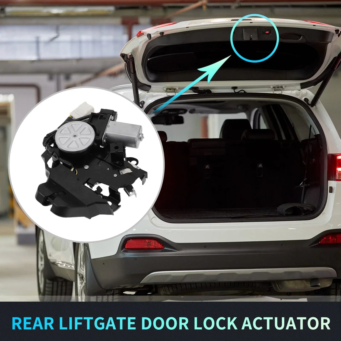 Rear Liftgate Door Lock Actuator Motor for Lexus LS600h (2008-2012)