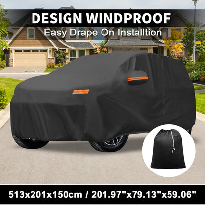 Waterproof 210D-PU Car Cover for Honda Pilot (2016-2023)