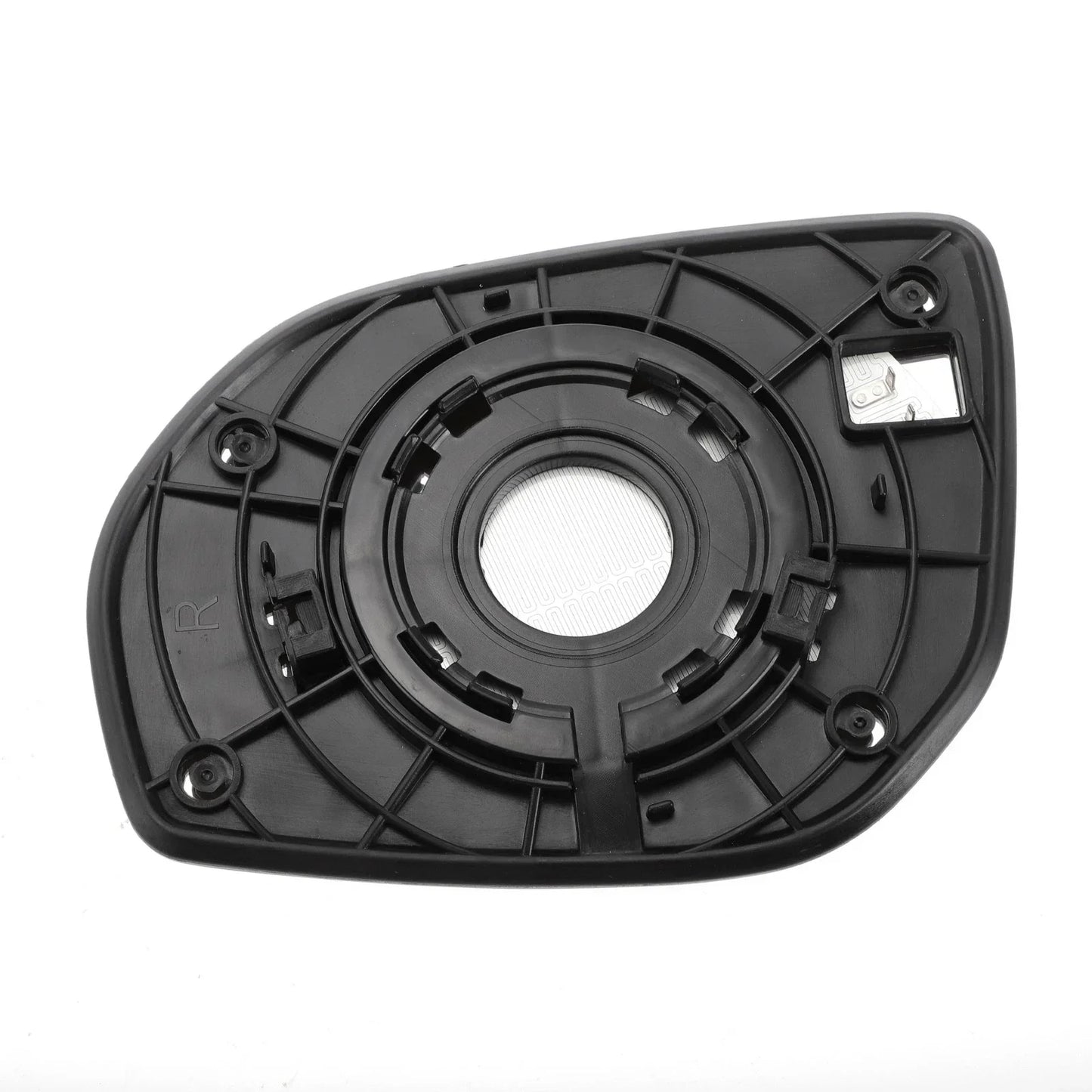 Right Side Heated White Mirror Glass for Hyundai Santa Fe (2013-2016)
