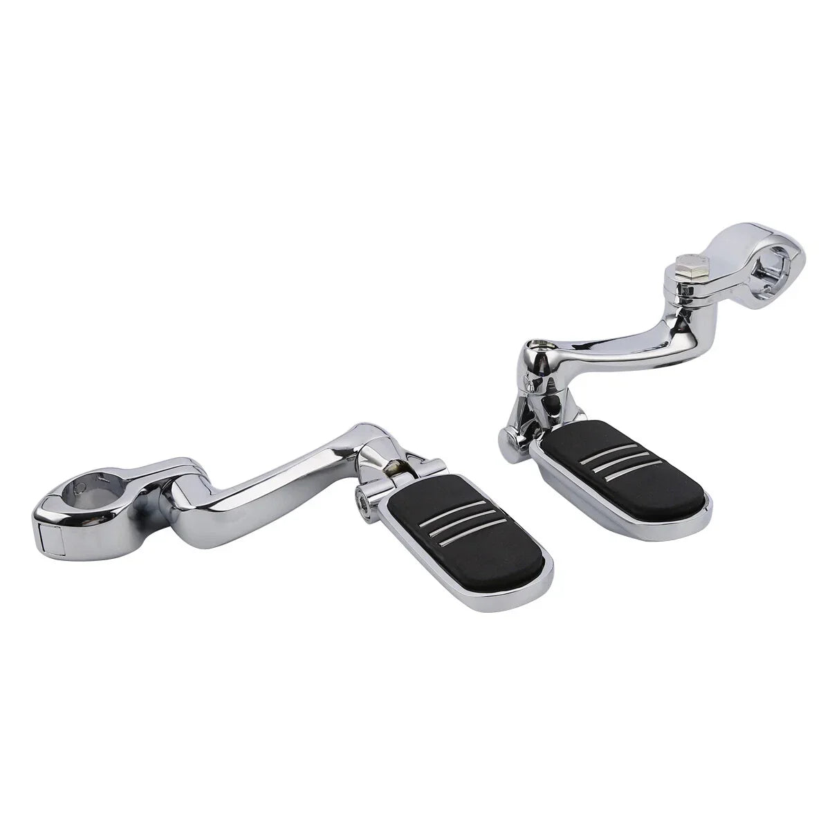 360 Adjustable Highway Foot Pegs 1.25" for Motorcycle Engine Guard