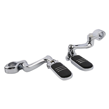 360 Adjustable Highway Foot Pegs 1.25" for Motorcycle Engine Guard