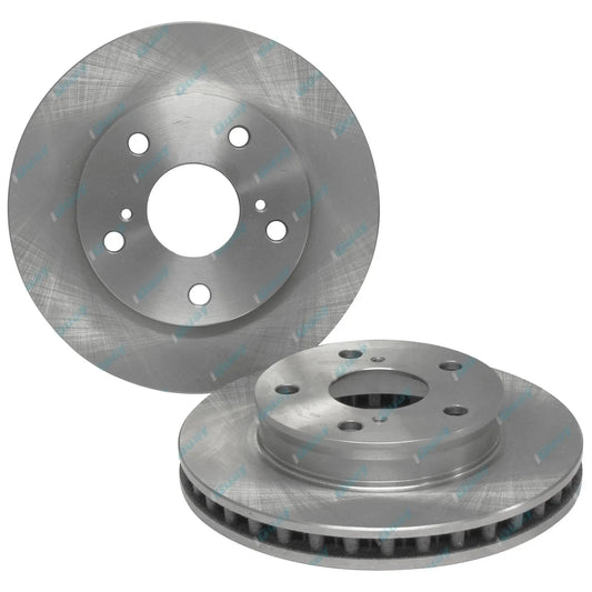 2 Front Disc Brake Rotors for Toyota Hilux GGN15 KUN16 TGN16 2005-2015
