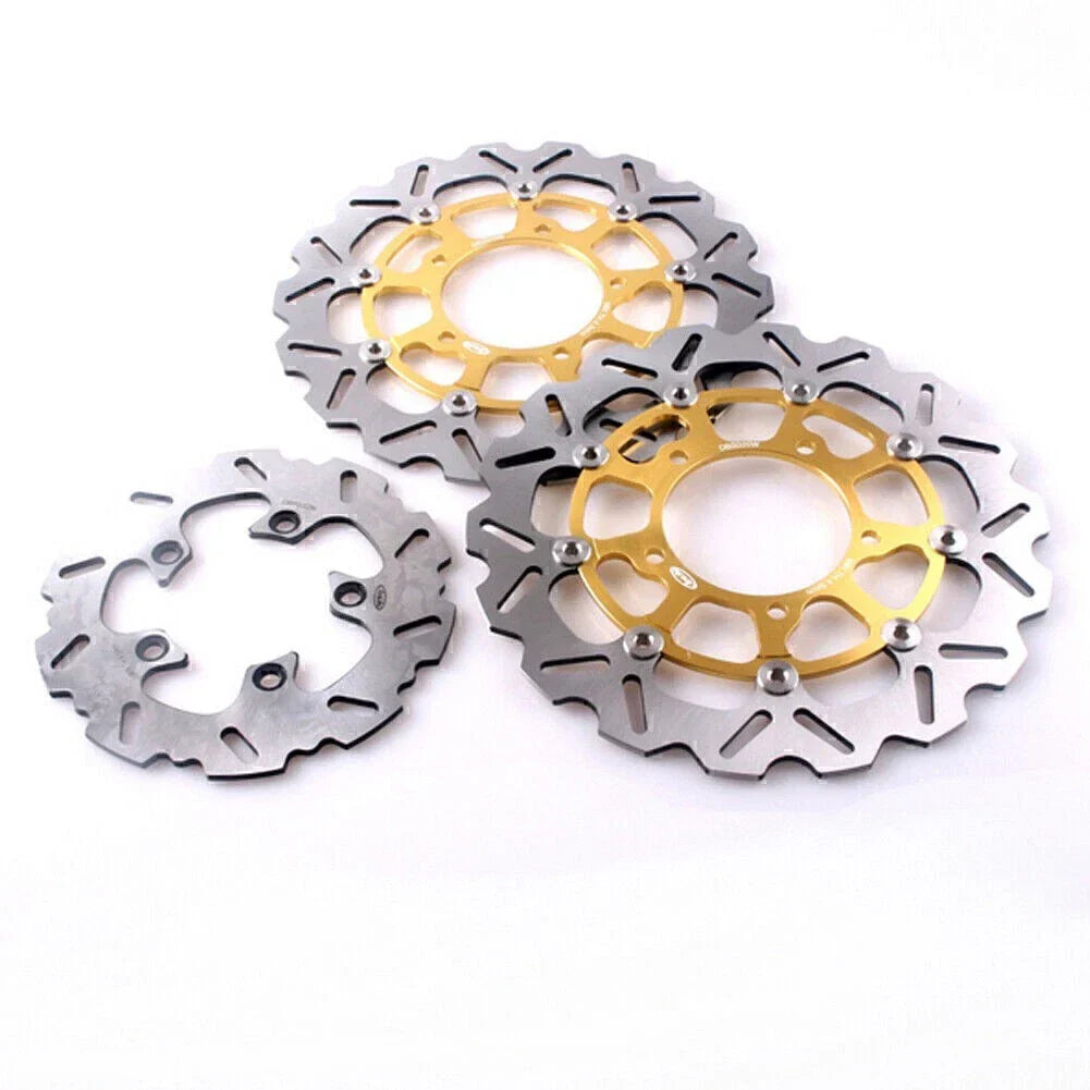 Brake Disc Rotors  Gold for Suzuki GSXR600 GSXR750 GSXR1000 (2005-2008)