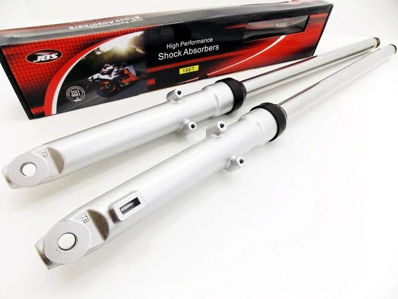 670mm Silver Front Fork Leg Set for Yamaha YZ80 (1974-1976)