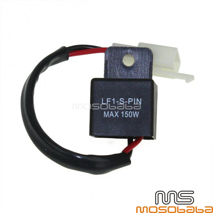 12V 2-Pin LED Flasher Relay for Honda, Harley, Suzuki, Yamaha